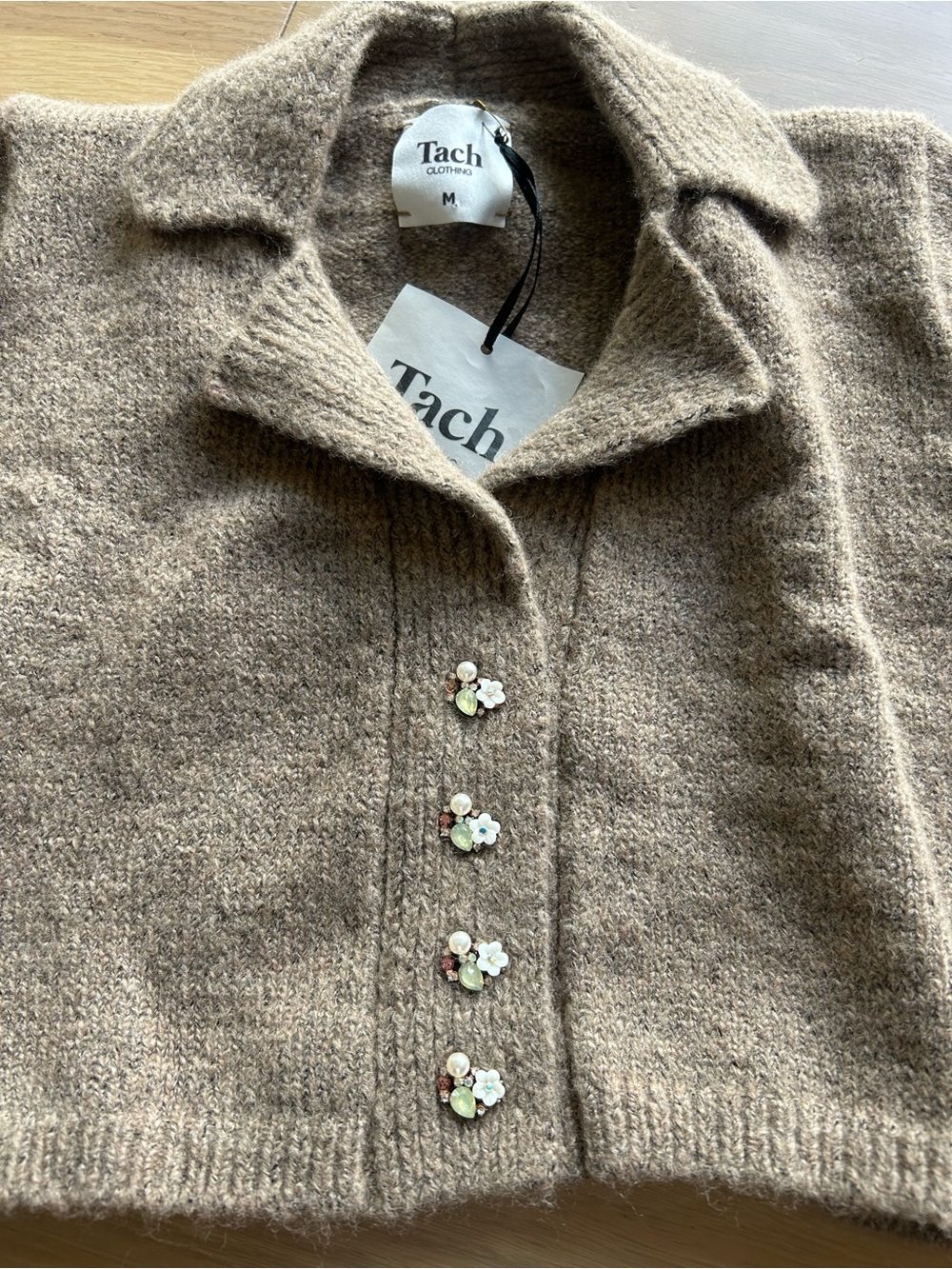 Tach cropped sweater